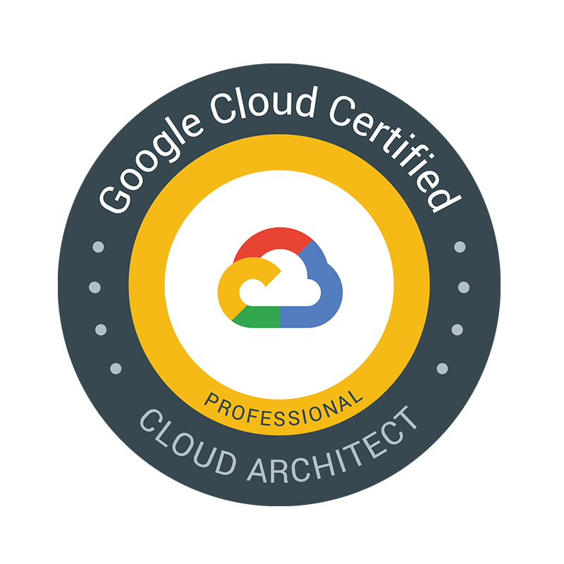 Google Cloud Certified - Professional Cloud Architect